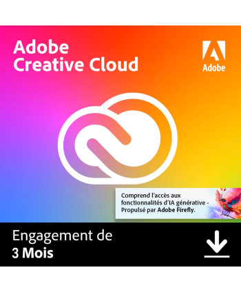 Adobe Creative Cloud (CC) all Apps 3 mois