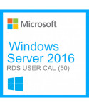 Windows Server 2016 Remote Desktop Services (RDS) 50 user connections (Microsoft) 