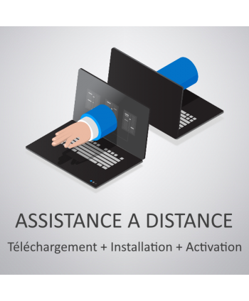 Assistance à distance : Téléchargement + Installation + Activation