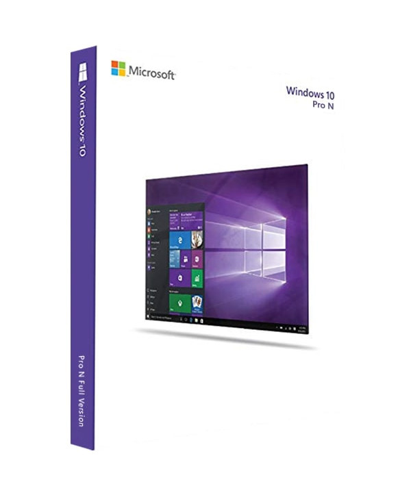 Windows 10 Professionnel N - 32 / 64 bits (Microsoft)