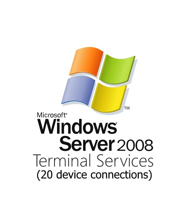 Windows Server 2008 Terminal Services (20 device connections) (Microsoft)