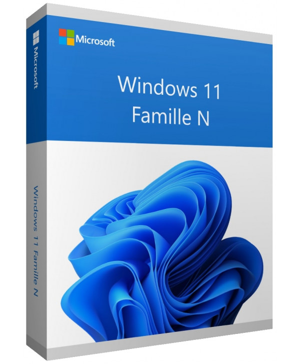 Microsoft Windows 11 Famille N (Home N) - 64 bits